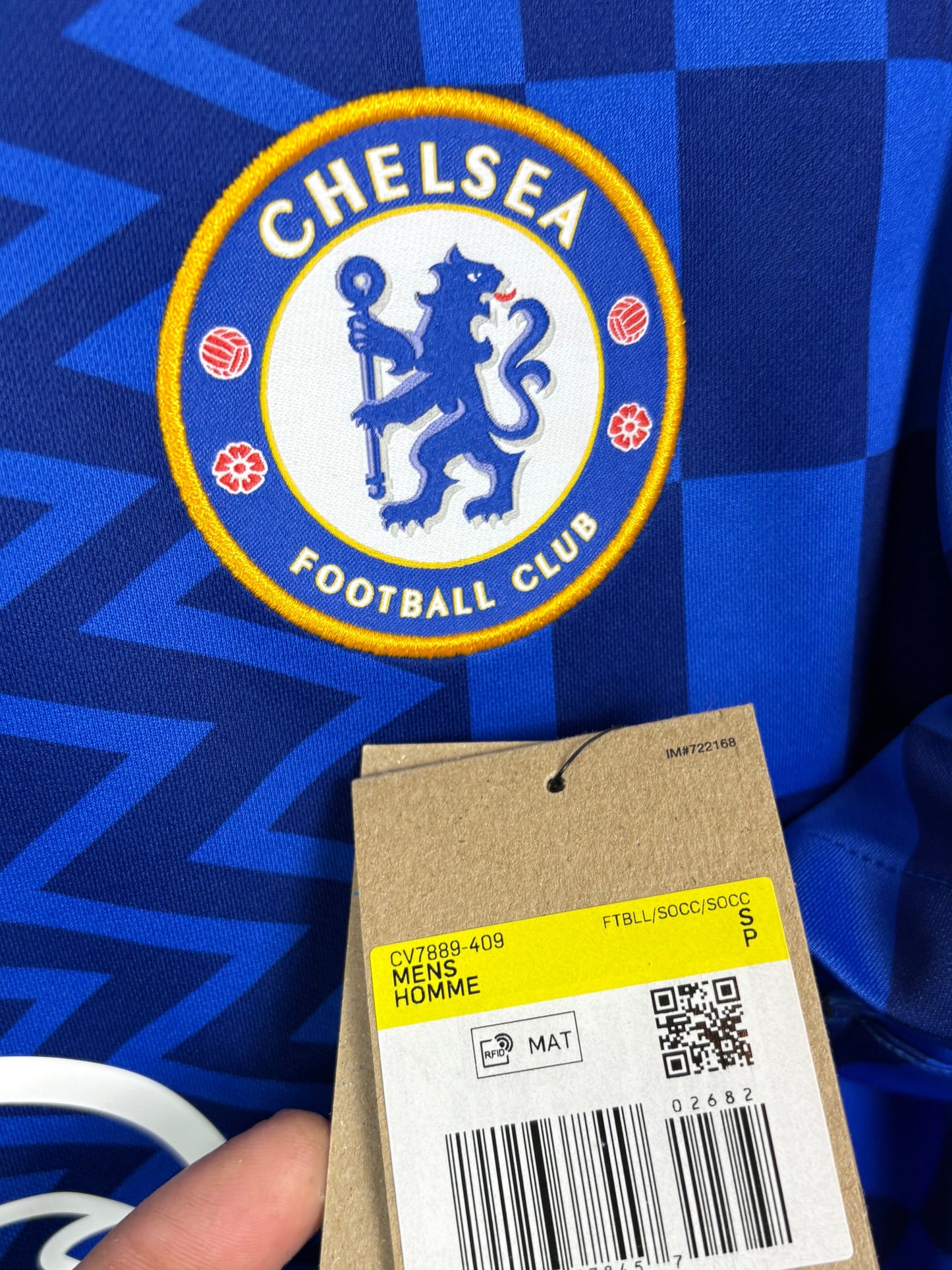 Chelsea 2021/22 Home Small T. Silva 6