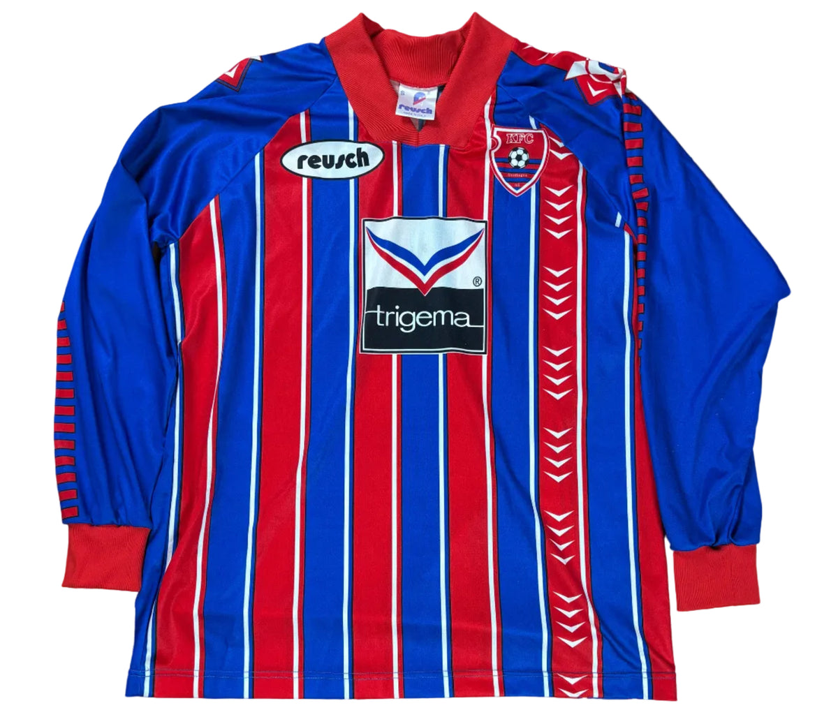 KFC Uerdingen 1995/96 Home Reush Football Shirt Small