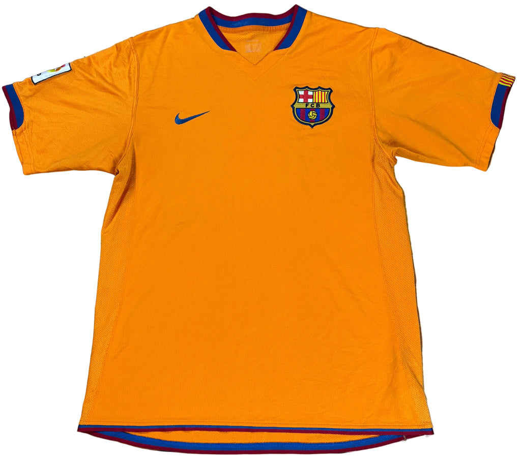 Barcelona 2006/07 Away Nike Football Shirt Medium