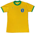 Brazil 1988 Home Erima Football Shirt Small