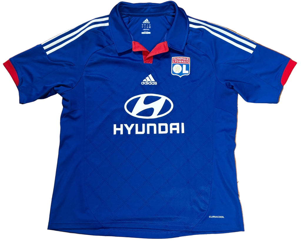Lyon 2012/13 Away Adidas Football Shirt Extra Large