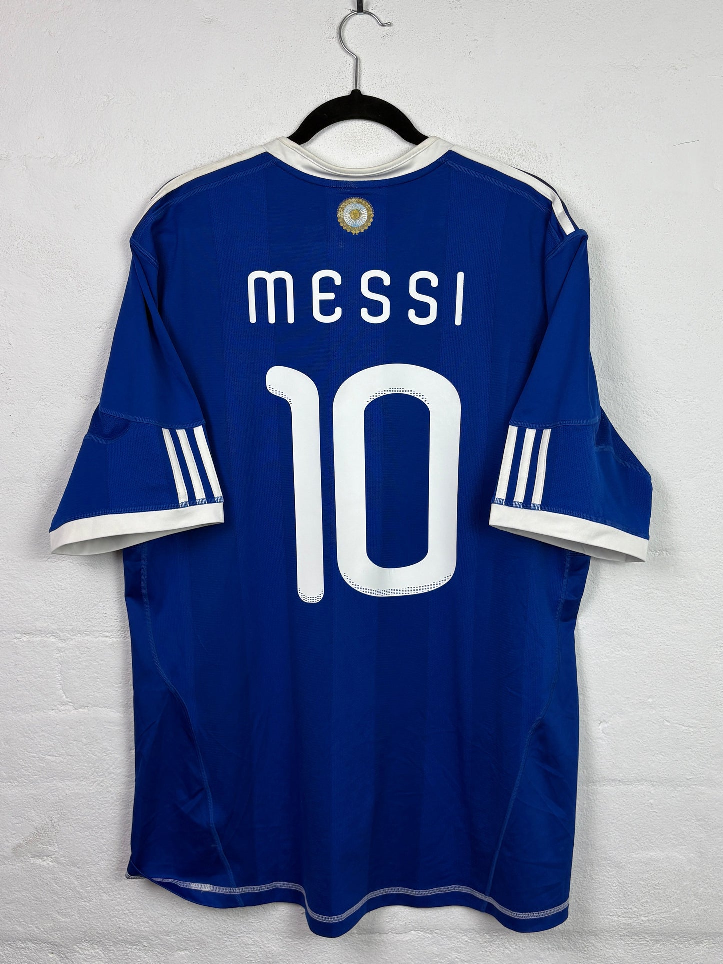 Argentina 2010 Away Adidas Football Shirt XL Messi 10