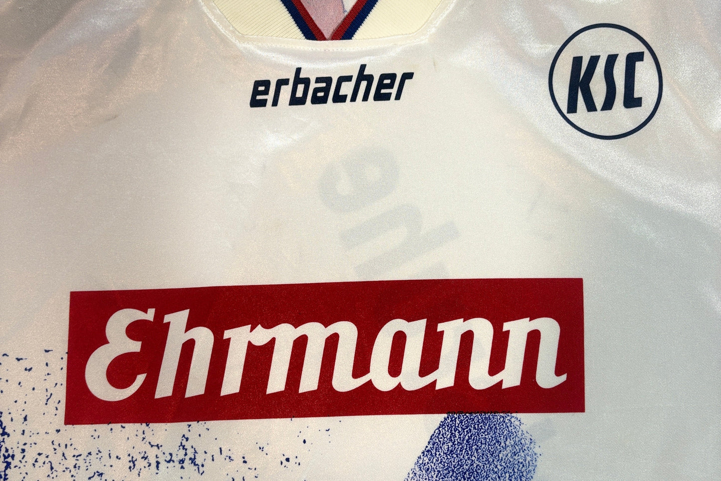 Karlsruher SC Home 1994/95 Home Erbacher Football Shirt XXL