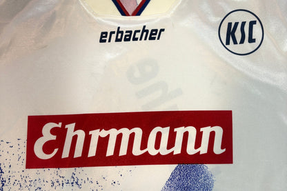 Karlsruher SC Home 1994/95 Home Erbacher Football Shirt XXL