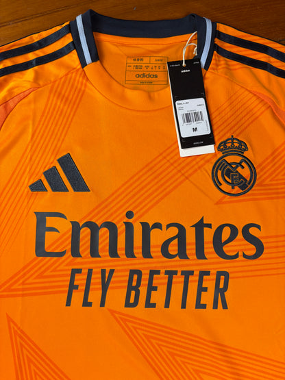 Real Madrid 2024/25 Away Adidas Football Shirt Large Modric 10