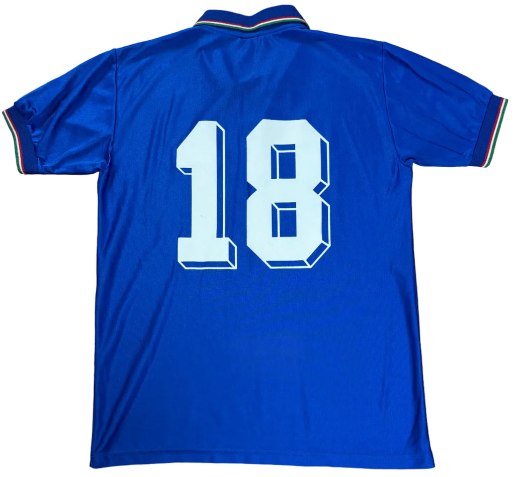 Italy 1990 Home Diadora Football Shirt Large 18