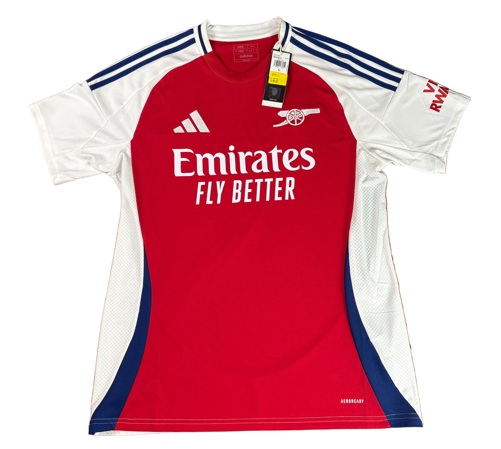 Arsenal 2024/25 Home Adidas Football Shirt Large