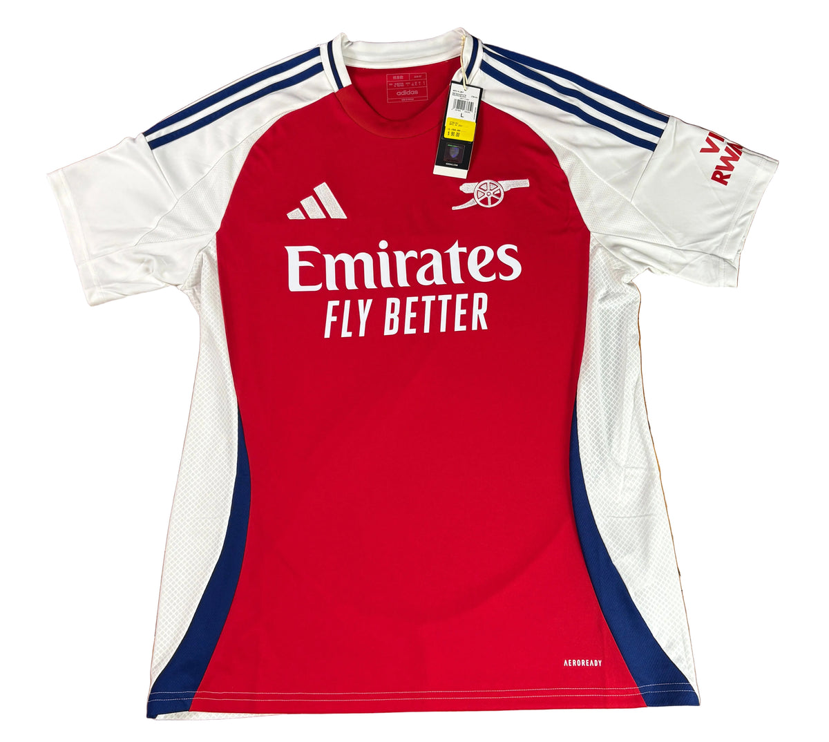 Arsenal 2024/25 Home Adidas Football Shirt Large