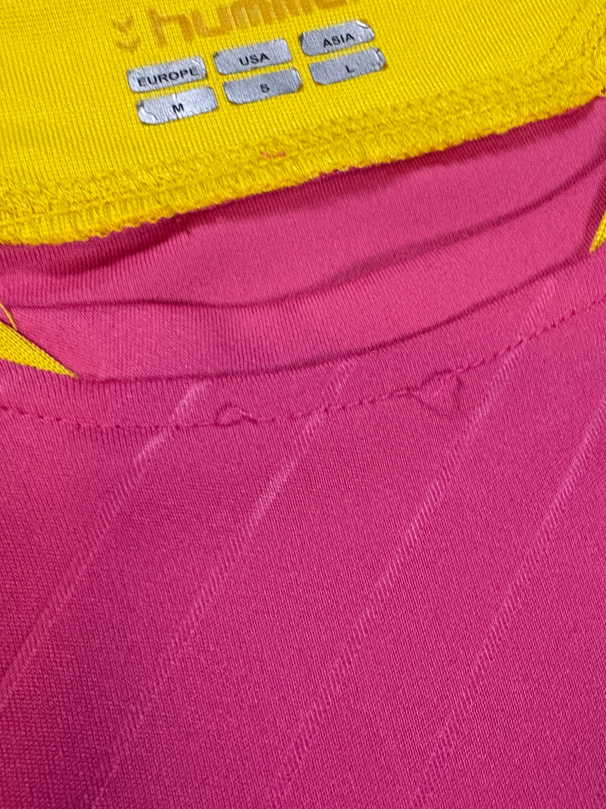 Las Palmas 2013/14 Brest Cancer Awareness Hummel Football Shirt Medium