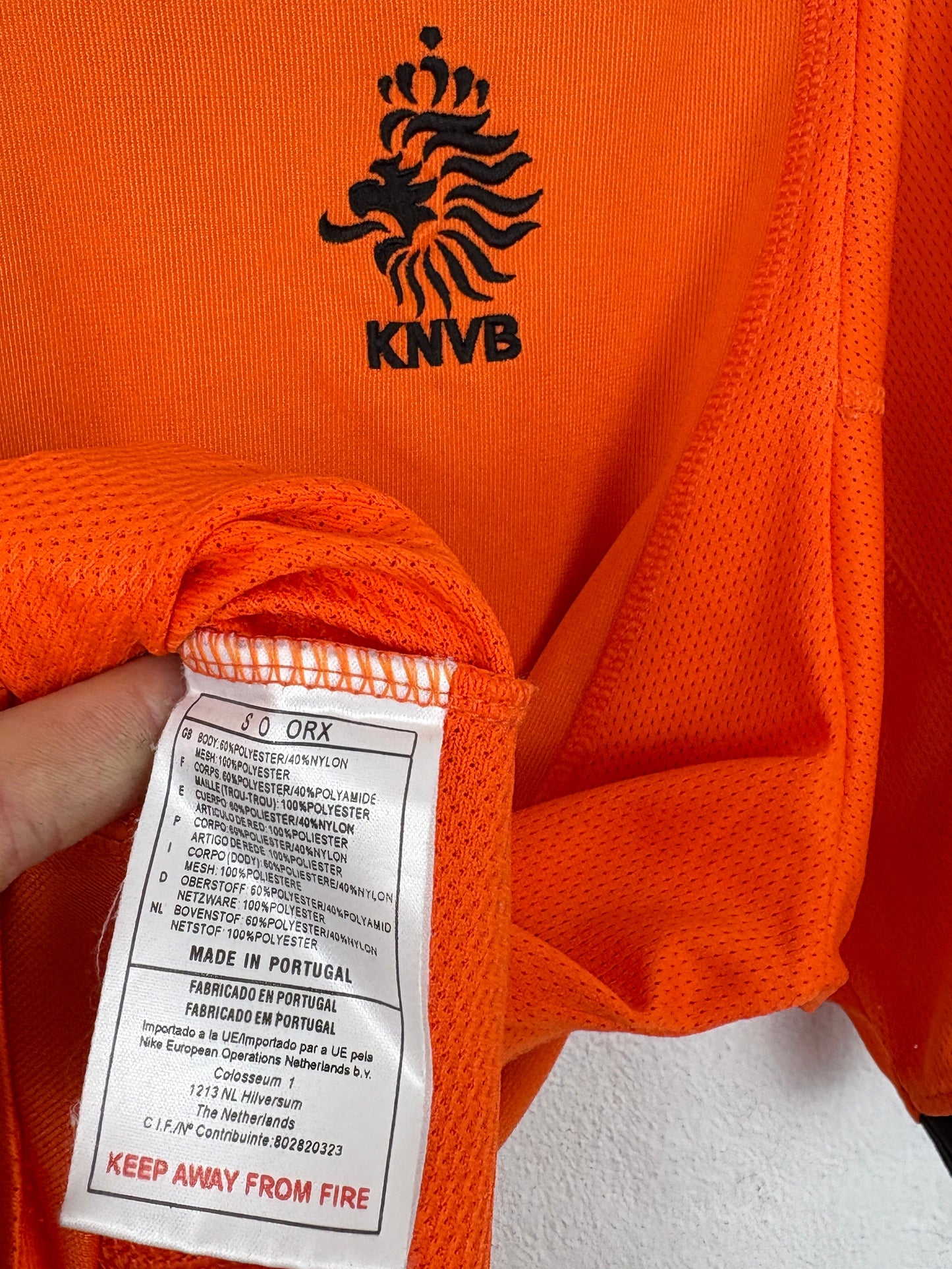 Netherlands 2000 Home Nike Football Shirt Medium