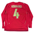 England 2006 Away Umbro Football Shirt Extra Large Long Sleeve Gerrard 4