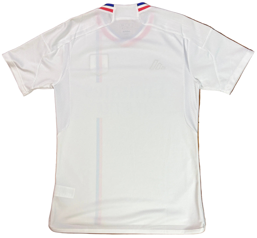 Lyon 2023/24 Home Adidas Football Shirt Medium