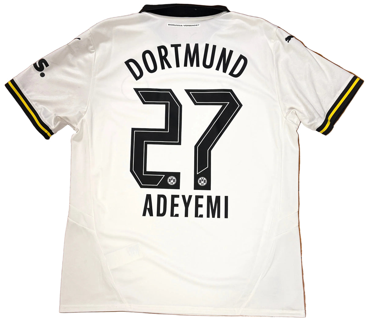 Dortmund 2024/25 Third Puma Football Shirt Large Adeyemi 27