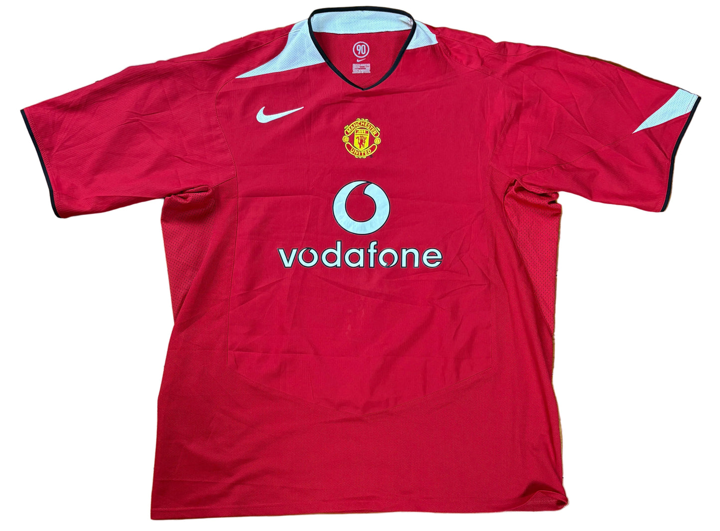 Manchester United 2004/06 Home Nike Football Shirt XXL