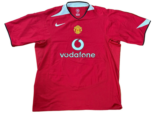 Manchester United 2004/06 Home Nike Football Shirt XXL