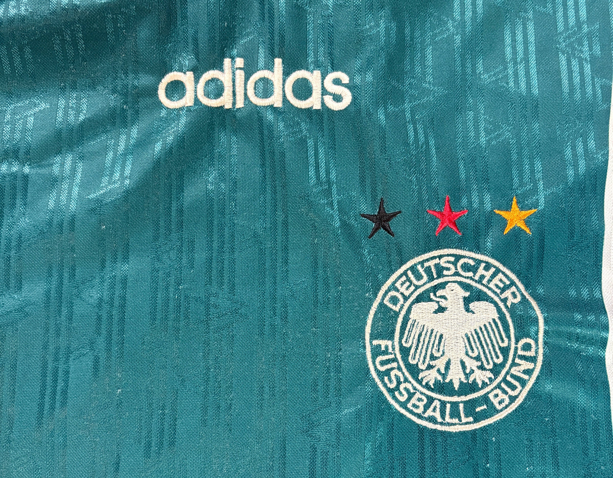 Germany 1996 Away Adidas Football Shirt Extra Large