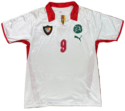Cameroon 2008 Third Puma Football Shirt Medium Eto 9