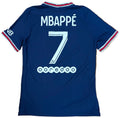 PSG 2021/22 Home Nike Football Shirt Medium Mbappe 7