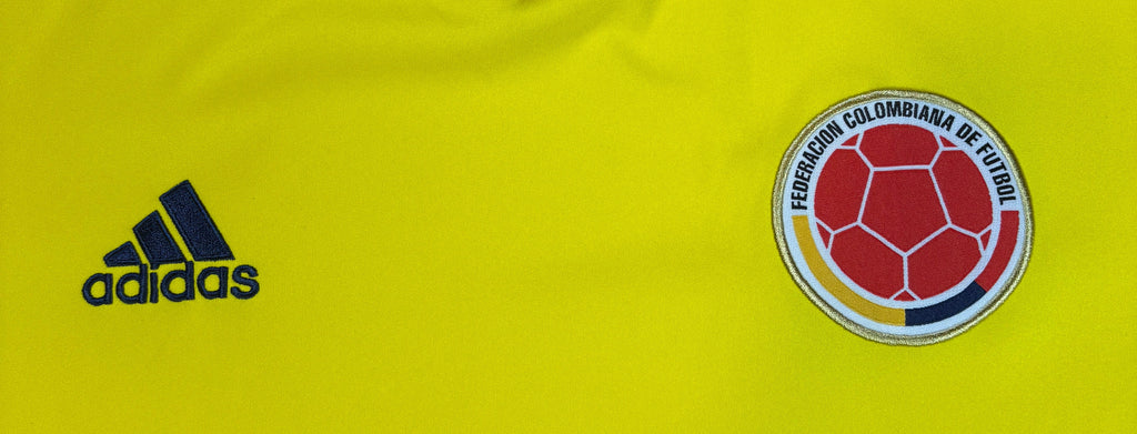 Colombia 2012 Home Adidas Football Shirt Extra Large