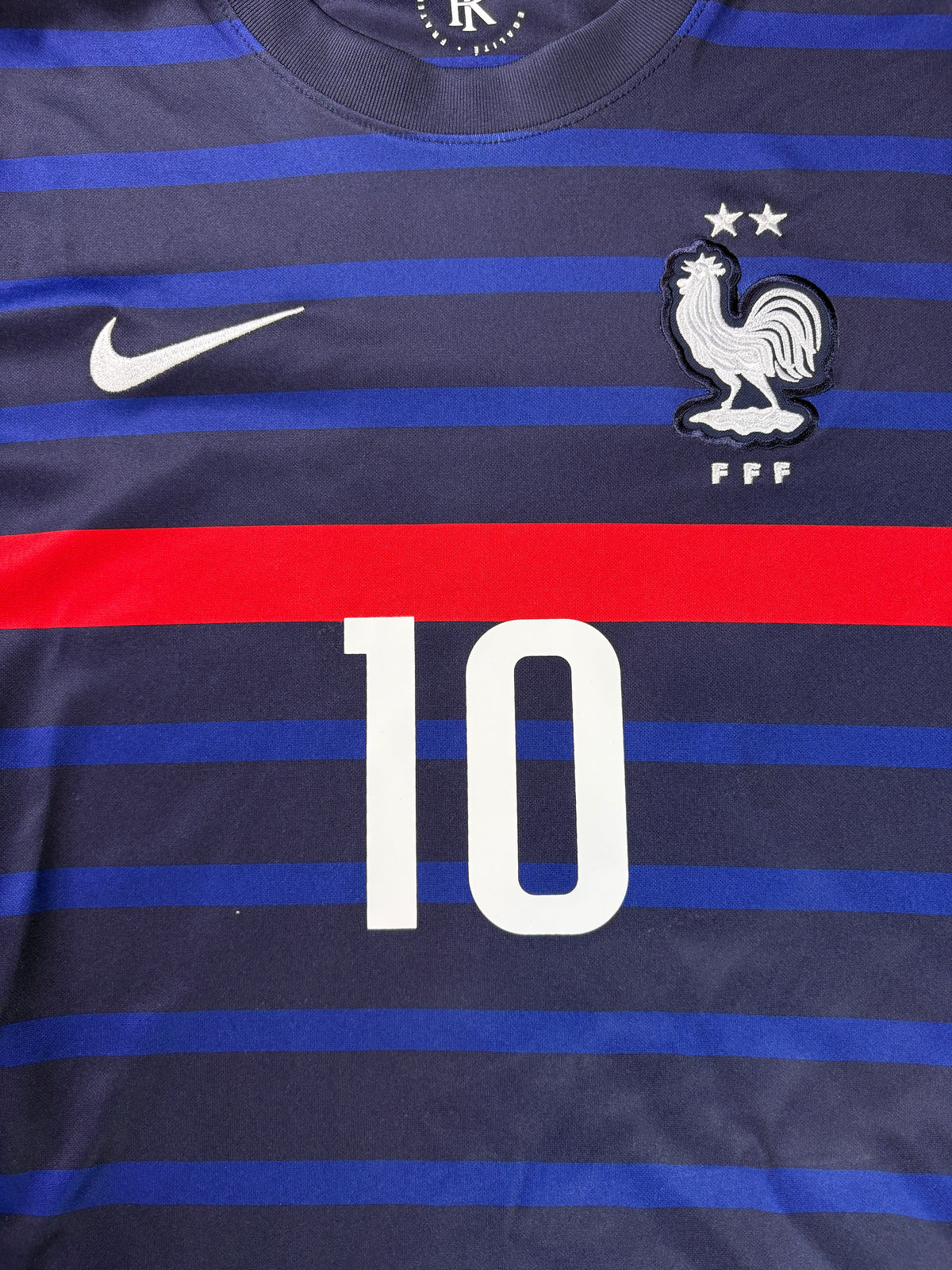 France 2020/21 Home Nike Football Shirt Small Mbappe 10