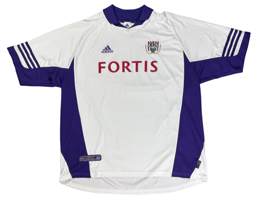 Anderlecht 2001/02 Home Adidas Football Shirt XXL