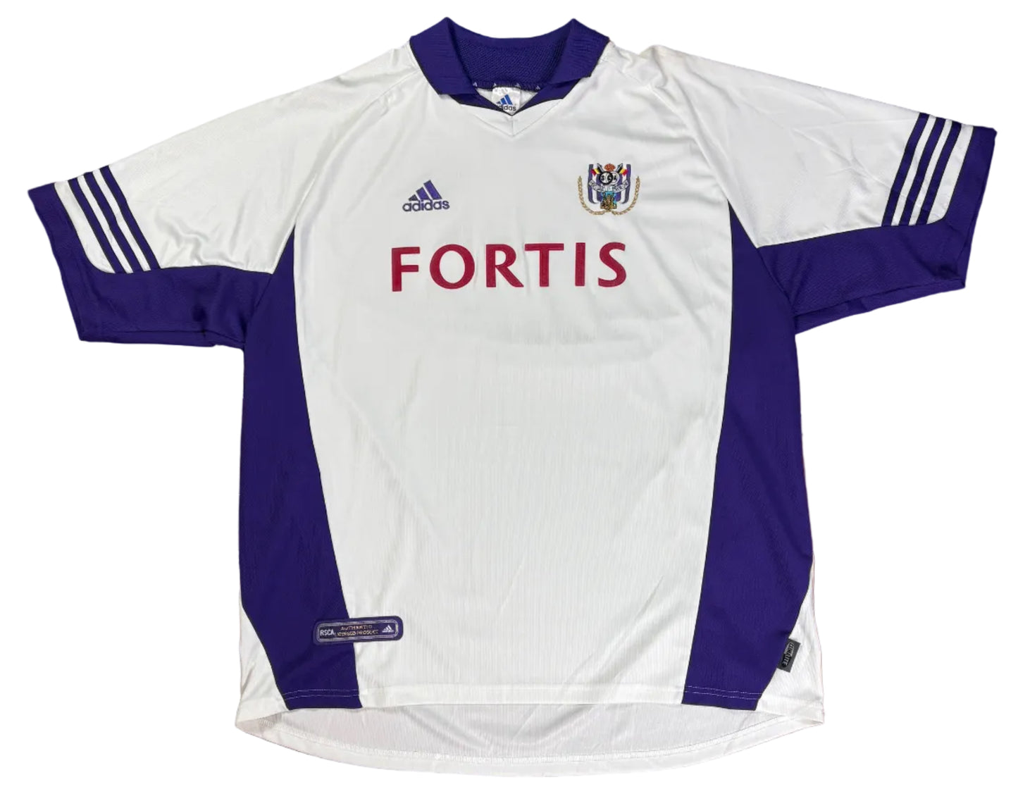 Anderlecht 2001/02 Home Adidas Football Shirt XXL