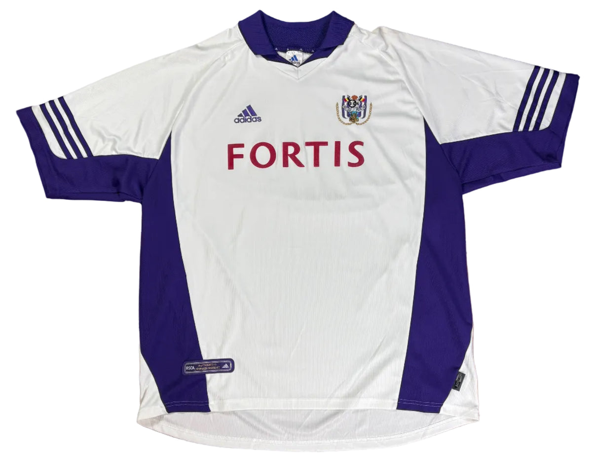 Anderlecht 2001/02 Home Adidas Football Shirt XXL