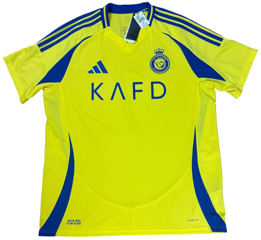 Al Nassr 2024/25 Home Adidas Football Shirt Extra Large Ronaldo 7