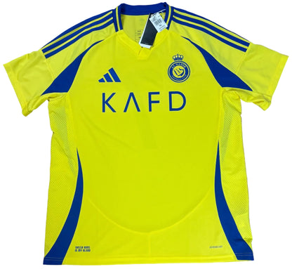 Al Nassr 2024/25 Home Adidas Football Shirt Extra Large Ronaldo 7