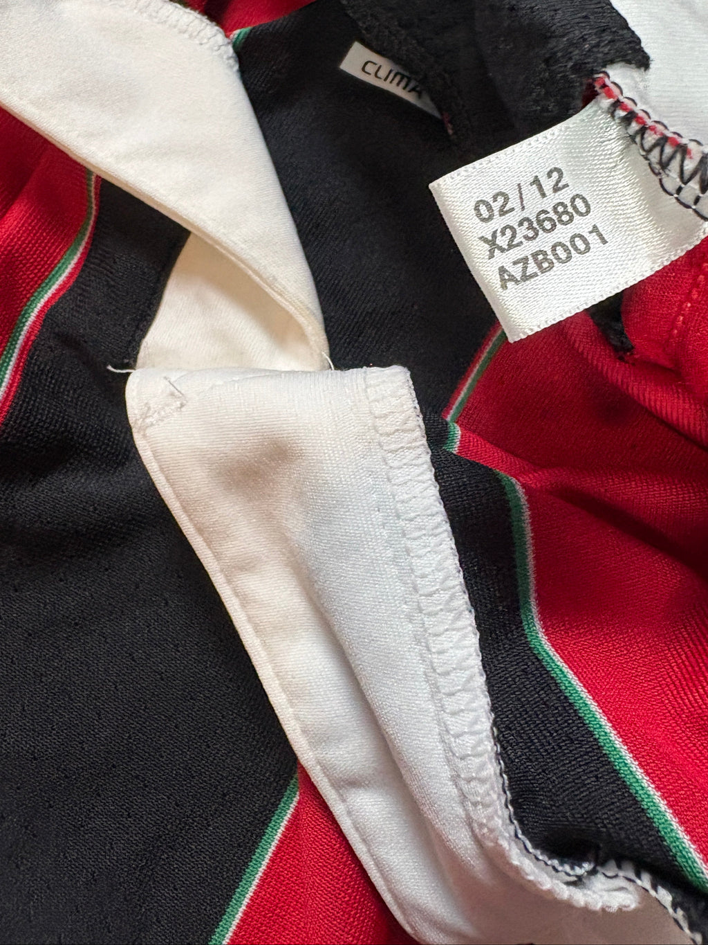 Ac Milan 2012/13 Home Adidas Football Shirt Small