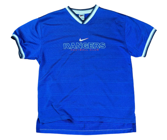 Rangers 90's Training Nike Football Shirt Large