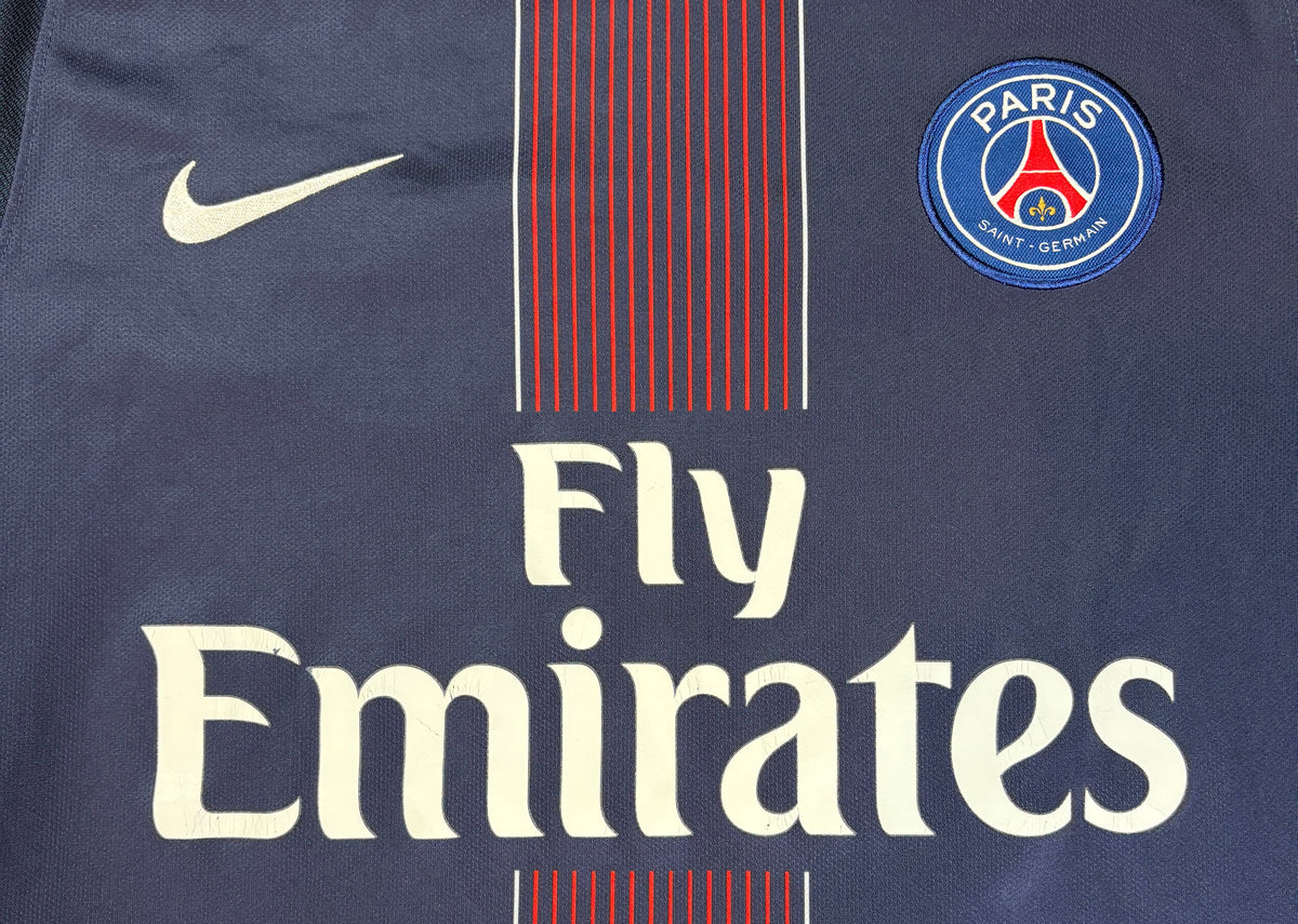 PSG 2016/17 Home Nike Football Shirt Large