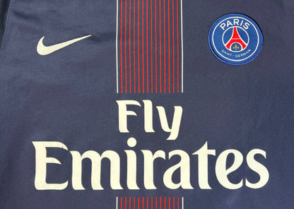 PSG 2016/17 Home Nike Football Shirt Large