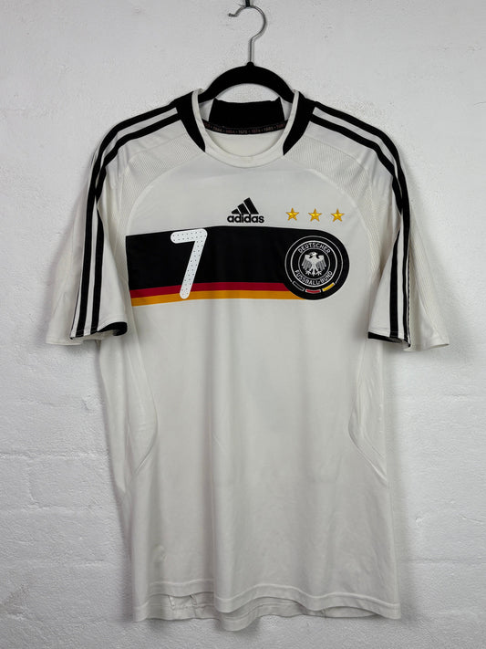 Germany 2008 Home Adidas Football Shirt M Schweinsteiger 7