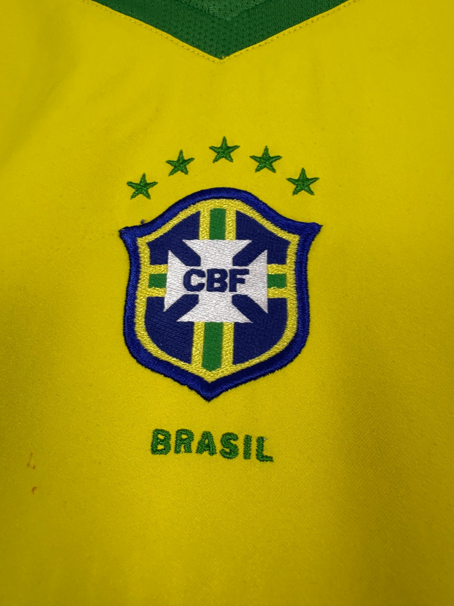 Brazil 2004 Home Football Shirt L Ronaldo 9