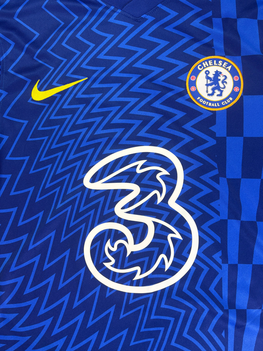Chelsea 2021/22 Home Nike Football Shirt Small T. Silva 6