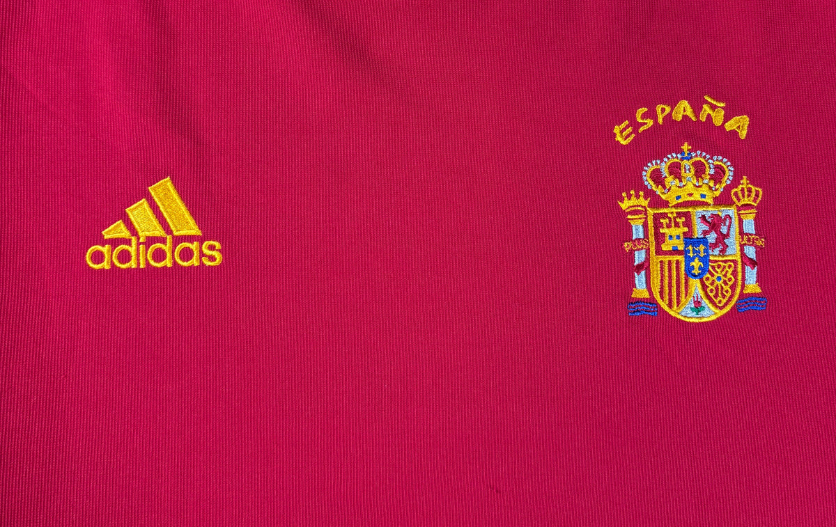 Spain 2002 Home Adidas Football Shirt Extra Large