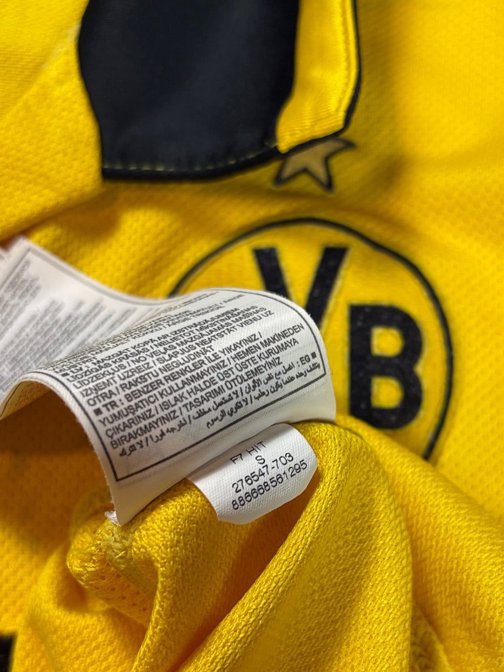 Dortmund 2007/08 Home Nike Football Shirt Small Dede 17
