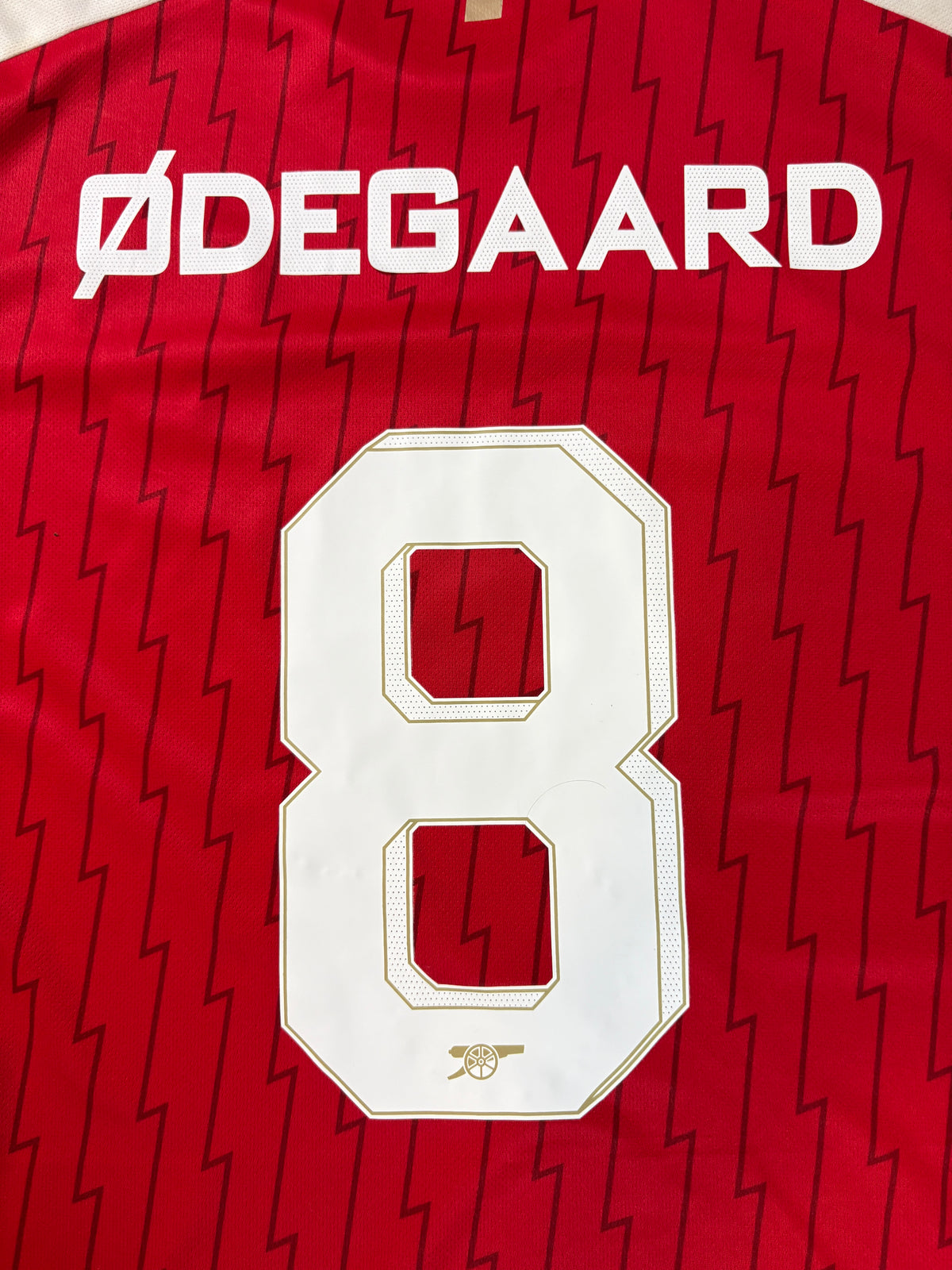 Arsenal 2023/24 Home Adidas Football Shirt Extra Large Odegaard 8
