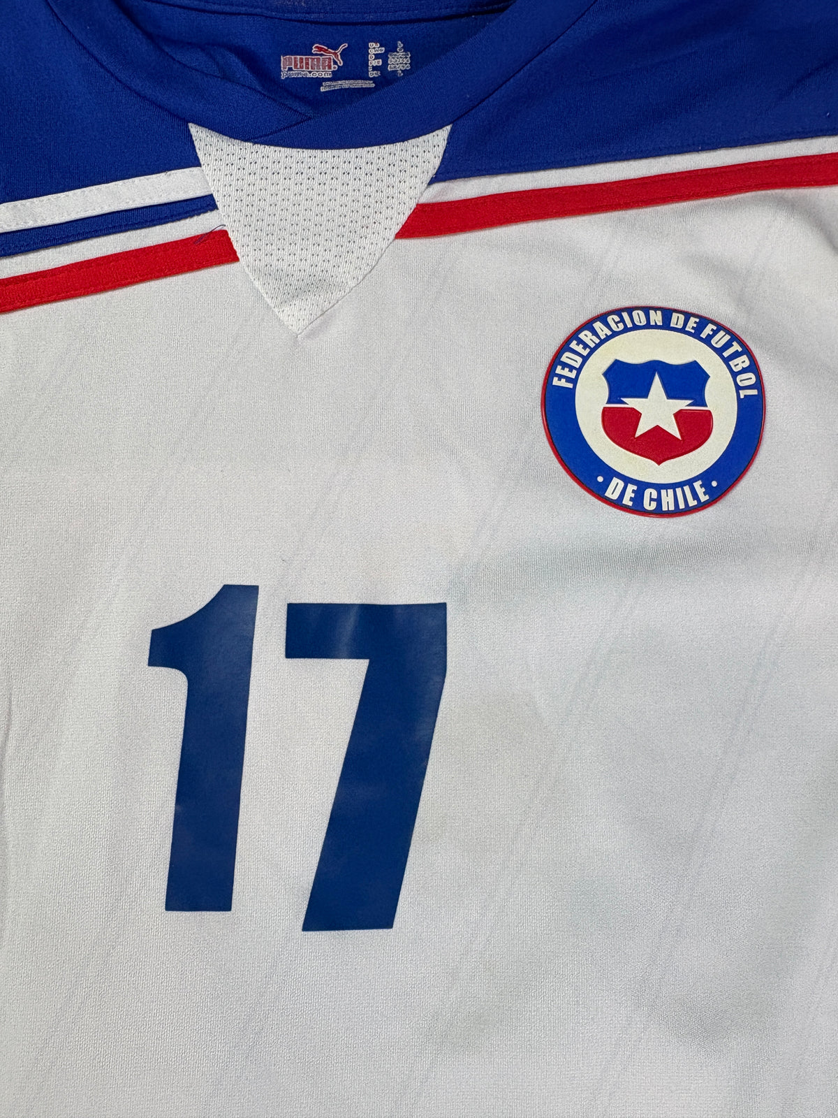 Chile 2011 Away Puma Football Shirt Large Medel 17