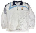Real Madrid 2008/09 Tracksuit Adidas Football Shirt Large