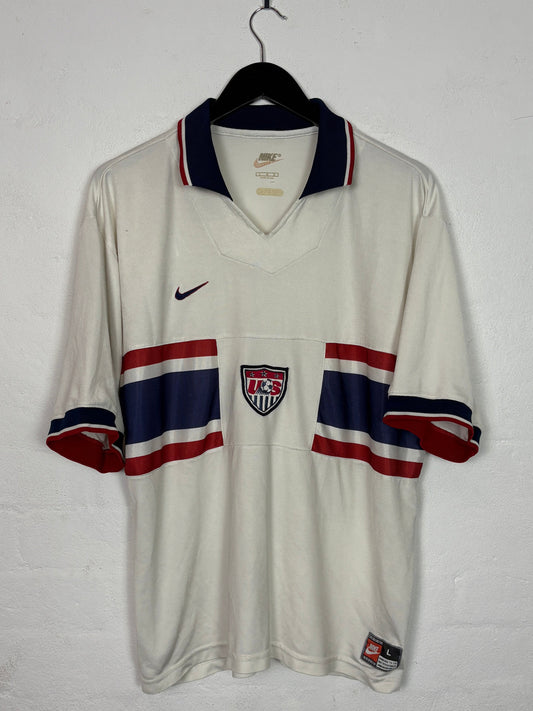 USA 1995 Home Nike Football Shirt Large