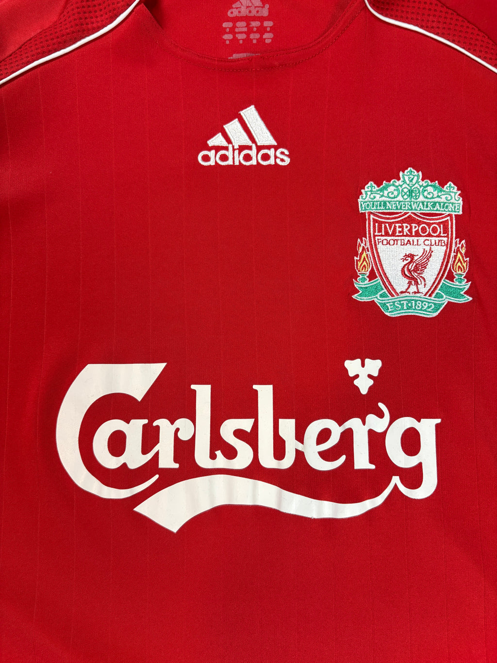 Liverpool 2006/08 Home Adidas Football Shirt Large