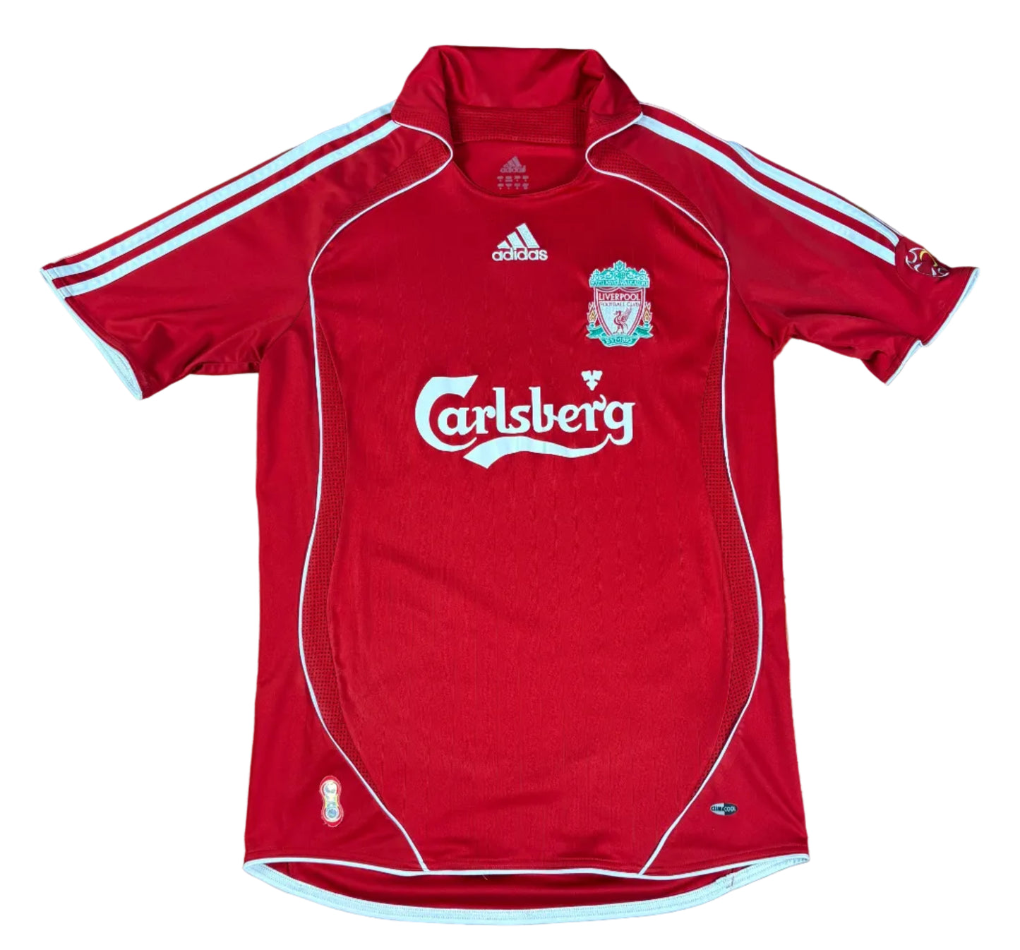 Liverpool 2006/08 Home Adidas Football Shirt Large