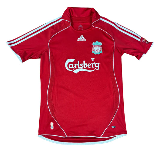 Liverpool 2006/08 Home Adidas Football Shirt Large
