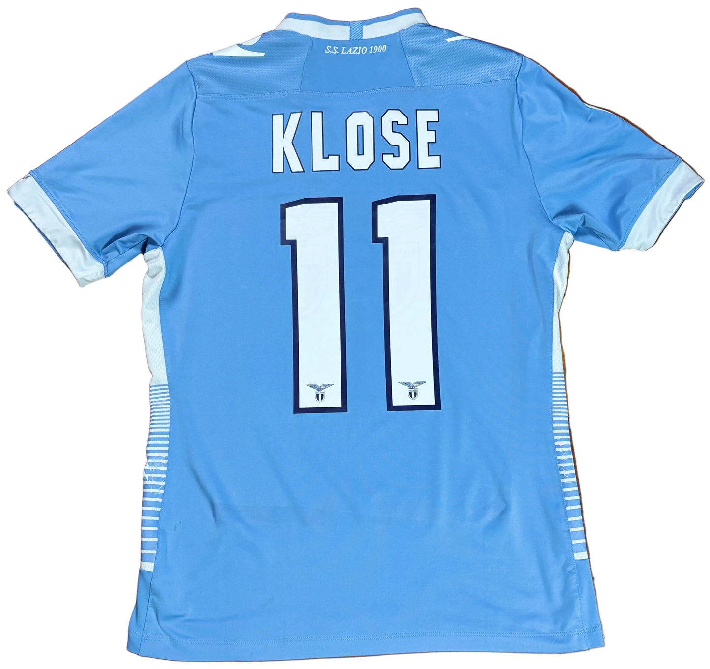 Lazio 2013/14 Home Macron Football Shirt Medium Klose 11