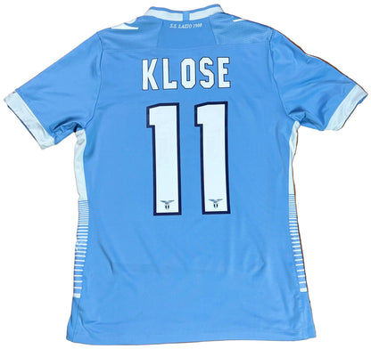 Lazio 2013/14 Home Macron Football Shirt Medium Klose 11