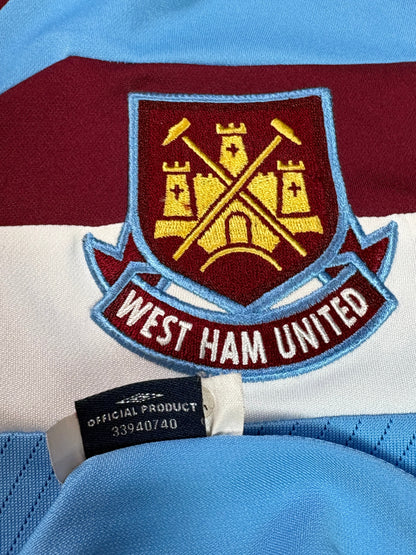 West Ham 2008/09 Away Macron Football Shirt Extra Large
