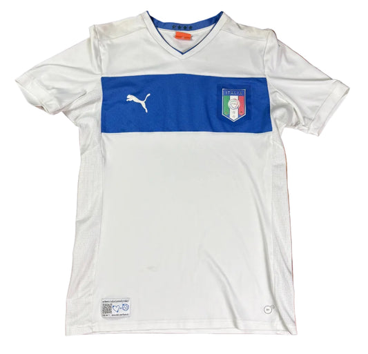 Italy 2013 Away Puma Football Shirt Medium