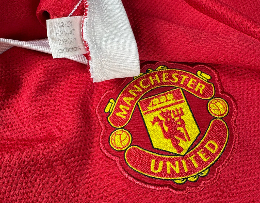 Manchester United 2021/22 Home Adidas Football Shirt Large